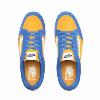Damske Tenisky Vans Highland Modre/Biele VA18OEZLJ